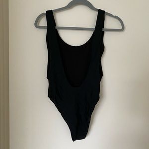 Black Aerie One Piece Bathing Suit